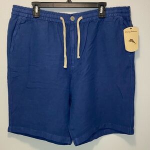 NWT Tommy Bahama Dockside Blue Linen Shorts